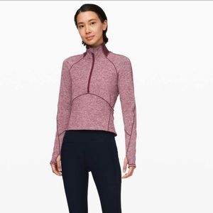 Lululemon Always Alert 1/2 Zip (Size 4)